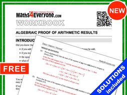 Algebraic Proof (Workbook with Solutions)