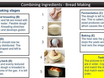 Bread Making Lesson Practical and Theory Lessons