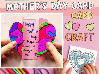 Mother’s Day Mandala Heart Card Craft