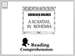 Reading Comprehension: Sherlock Holmes in A Scandal in Bohemia