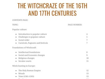 OCR HISTORY - Witchcraft