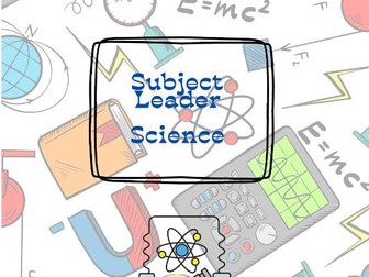 Primary Subject Leader Folder Science