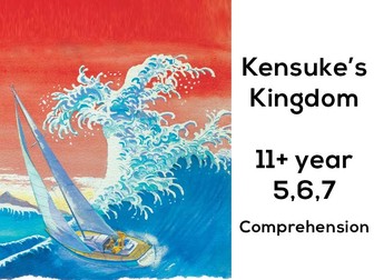 11+ Year 5, 6, 7 Comprehension exercise 5: Kensuke's Kingdom