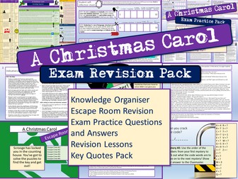 A Christmas Carol GCSE 9-1 Exam Practice Revision