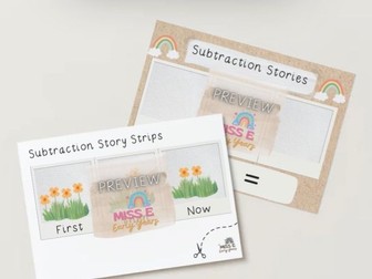 Subtraction Story Pack