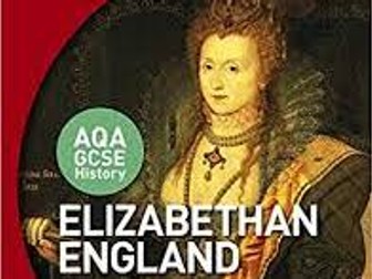 AQA  9-1 HISTORY GCSE : ELIZABTHAN ENGLAND CC 1558-1603 REVISION BOOKLETS!