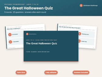 Halloween Quiz PowerPoint