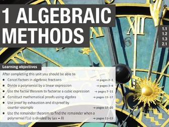 Algebraic methods