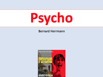 A Level Edexcel - Herrmann - Psycho