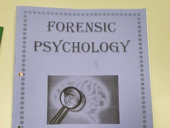 Forensic Psychology booklet