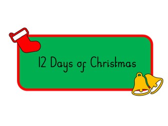 12 Days of Christmas