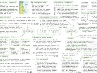 AQA A-level Geography Mind Map Pack - 3.1.3 Coastal Systems and Landscapes