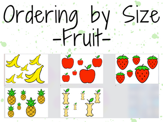 Ordering by Size (Fruit)