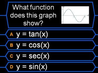 Who Wants to be a Millionaire - Edexcel A Level Maths 2