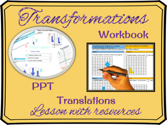 Transformations - Translations lesson (download, print and teach)