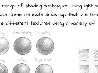 Drawing- texture and tone