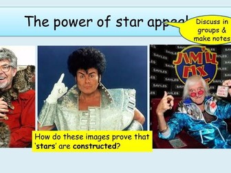 Eduqas 9-1 GCSE Media Studies star appeal