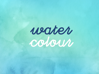 Revision Resource Collection I Water Colour