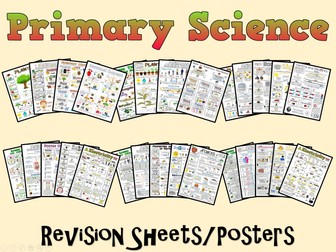 Primary Science Posters/Revision Sheets