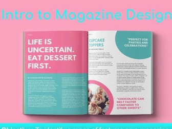 Introduction to Magazine Design