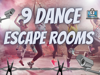Dance Escape Rooms End of Term