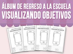 Álbum de Regreso a la Escuela - Visualizando mis Objetivos