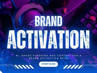 Unit 7: Producing an Esports Brand -  B1 Brand Activation in Esports