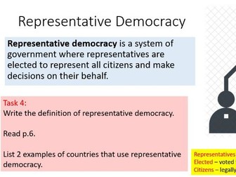 Politics and Governance L1 - Democracy