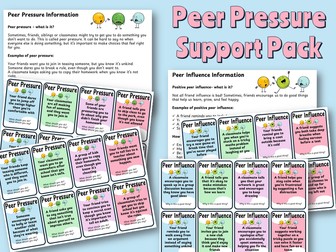Peer Pressure Support Pack Elsa Support