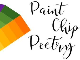 Paint Chip Poetry Mini Lesson