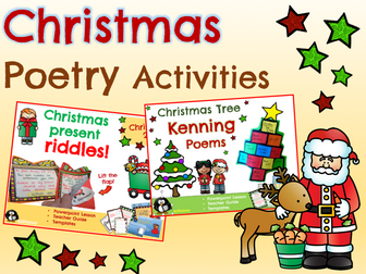 Christmas Poetry Activities