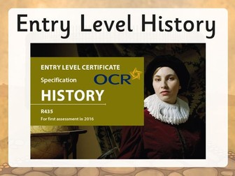 OCR Entry Level History: Crime and Punishment