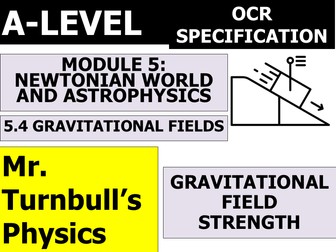 Gravitational Field Strength (OCR A-Level Physics)