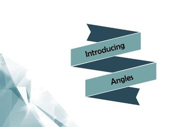 Introducing Angles