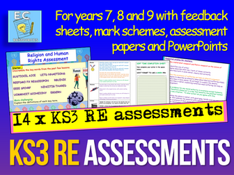 KS3 RE Assessments