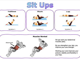 PE - Fitness - Circuit Station Cards
