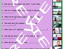 Embedded Questions 3 Photo Worksheet Set