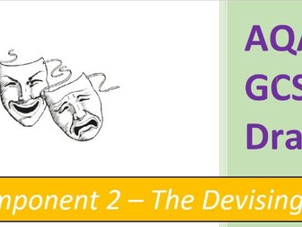 AQA GCSE Drama Component 2 Devising Log Student Guide Booklet
