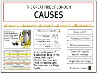Great Fire of London causes