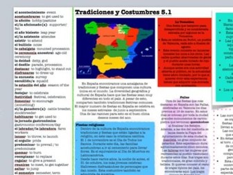 AQA A Level Spanish Unit 5 Revision Notes: La identidad regional en España
