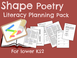 Shape Poetry Planning