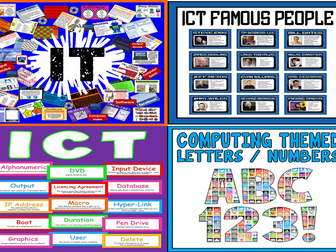 *BUNDLE *  IT ICT COMPUTING COMPUTER STUDIES  ACTIVITIES AND DISPLAYS