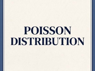 Poisson Distribution Slides & summary