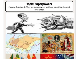 Edexcel A-Level Geography Superpowers Booklets