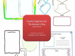 Graphic Organizers Plus Crossword Puzzles for The Monster's Ring