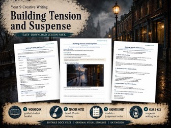Year 9 Creative Writing: Building Tension and Suspense