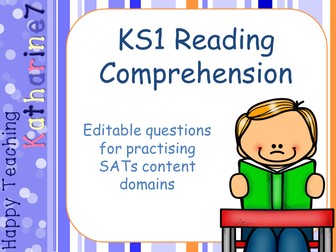 KS1 SATs Reading Comprehension practise