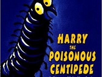 HARRY THE POISONOUS CENTIPEDE KS2 Guided Reading pack / 150 questions with ANSWERS