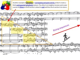 Brandenburg Concerto 5 (Mvt3) - J.S.Bach - Ed-Excel GCSE Music Analysis