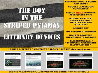 The Boy in the Striped Pyjamas [Book] Literary Devices